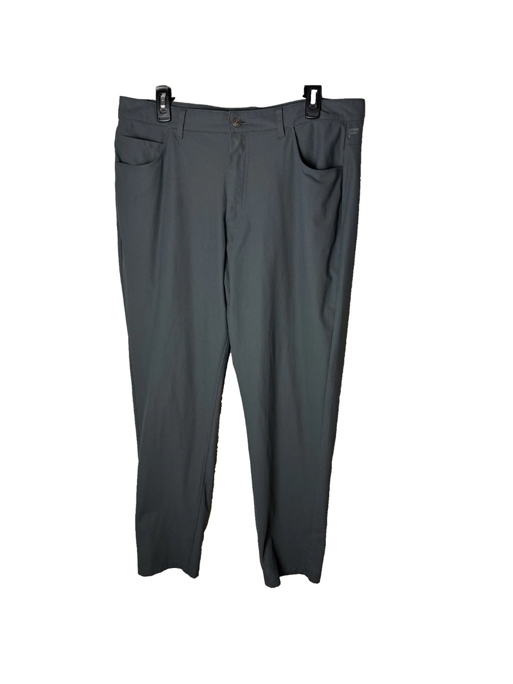 Fabletics Men's Pants Size 35x32 Gray Performance Stretch Golf Commuter